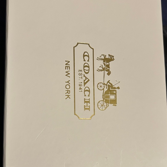 Coach Rainbow Striped Wristlet with Silver Accents - Picture 2 of 4